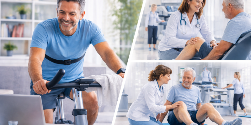 Telereabilitare online vs hibrid: cum alegi